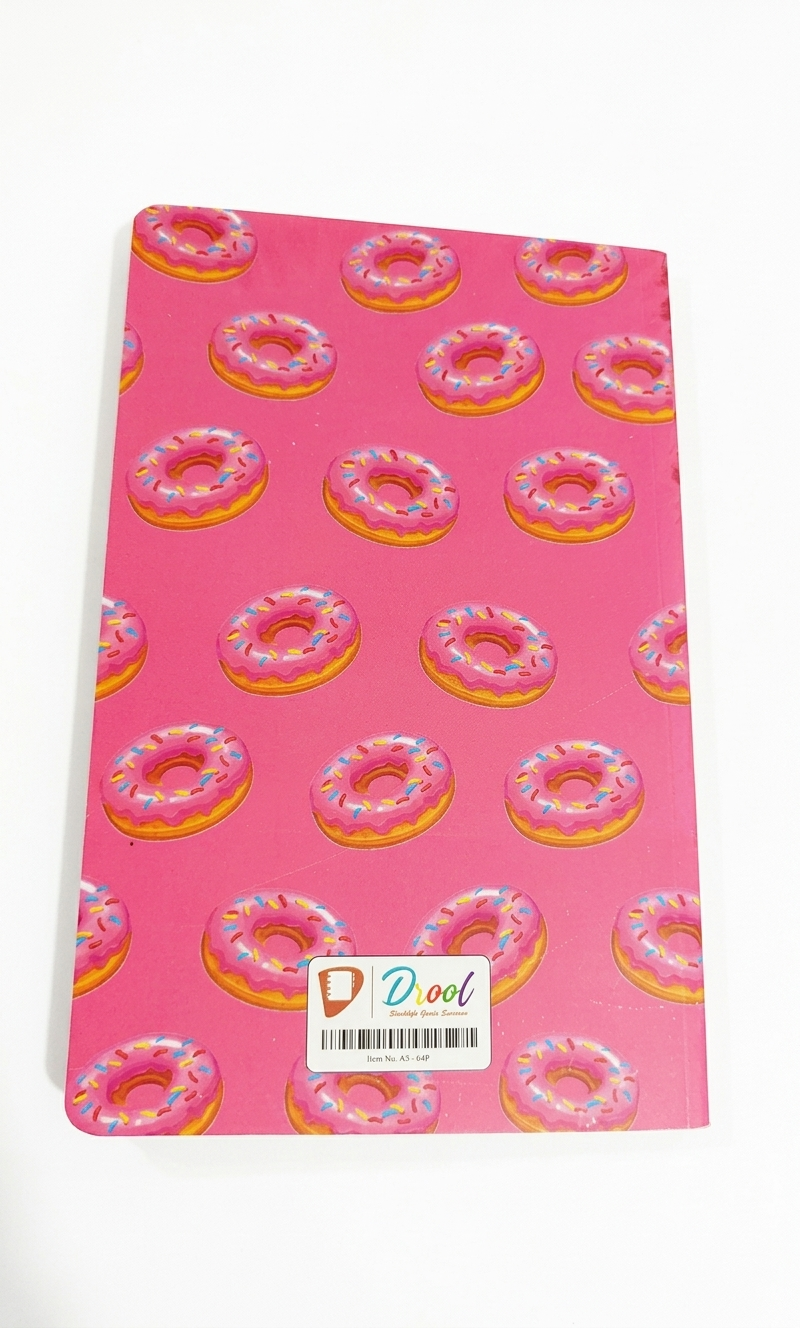 Diary with quote "Donut Worry" — photo 2